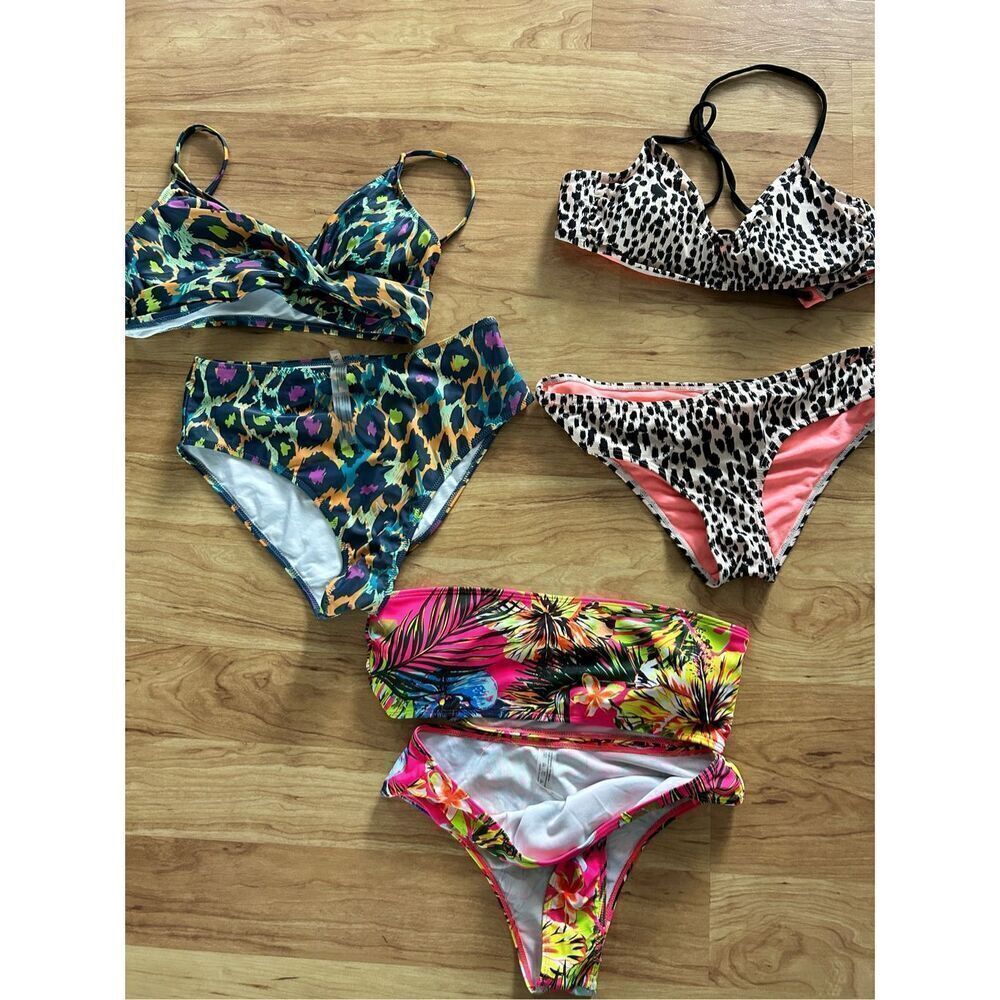 Swim suit mommy friendly bundle size small cupshe and other brands bundle sz m